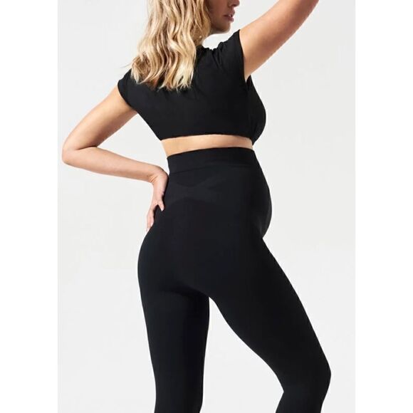 BLANQI® Everyday™ Maternity Belly Support Leggings Small - Picture 3 of 7